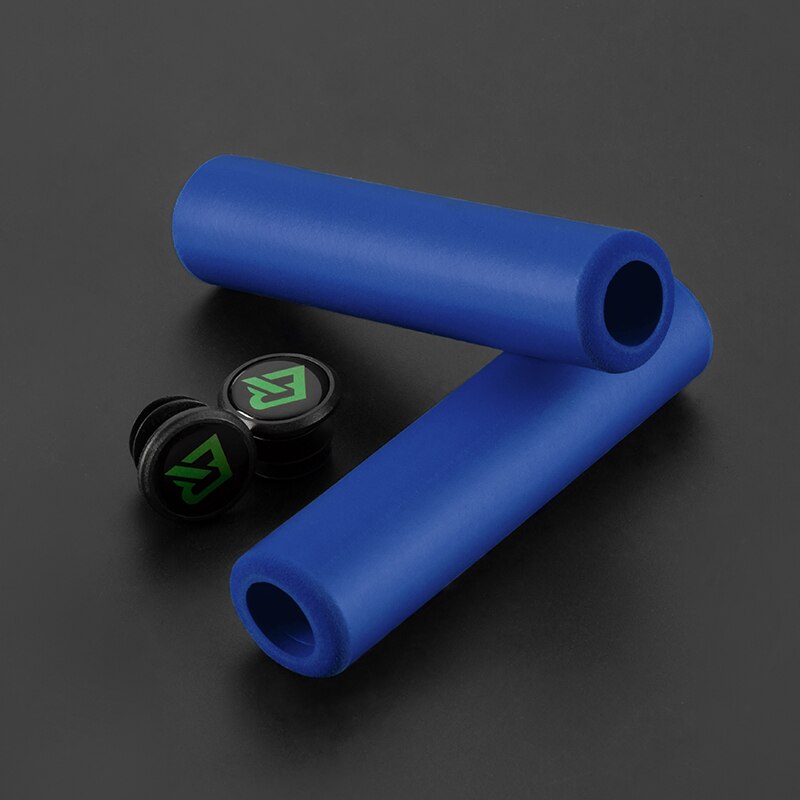 Bicycle Grips MTB Silicone Sponge Handlebar Grips Anti-skid Shock-absorbing Soft Bike Grips