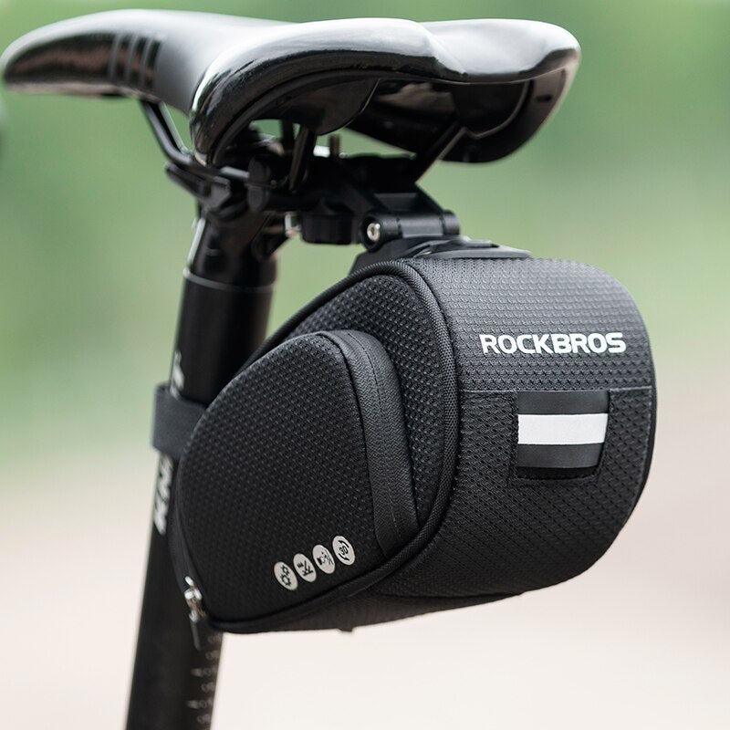 Bicycle Rear Bag Feflective Waterproof Saddle Seatpost Cycling Storage Panniers Folding Bike Tail Bags