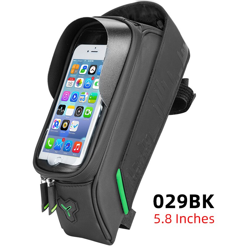Bike Bag Front Phone Bicycle Bag For Bicycle Tube Waterproof Touch Screen Saddle Package For 5.8 /6 Bike Accessories