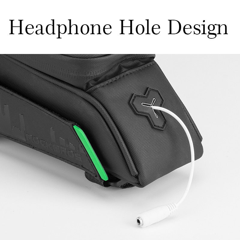 Bike Bag Front Phone Bicycle Bag For Bicycle Tube Waterproof Touch Screen Saddle Package For 5.8 /6 Bike Accessories