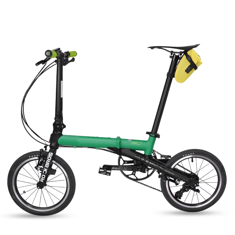 Bike Bag Portable Rainproof TPU Highlight Reflective Strip Saddle Folding Parcel Big Capacity Pocket