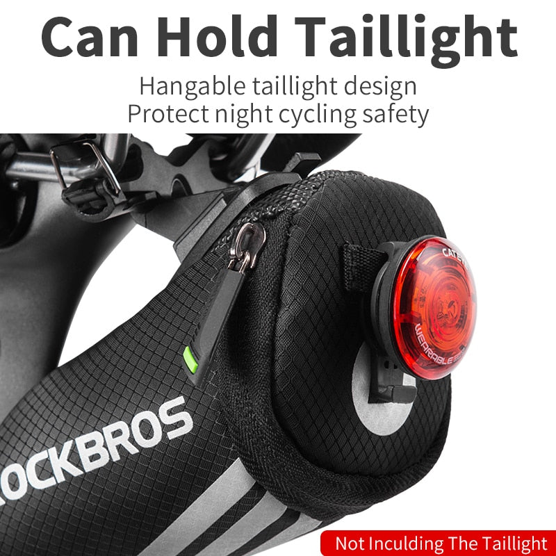 Bike Bag Portable Reflective Saddle Bag Tail Seatpost Nylon Bicycle Bag MTB Road Bike Bag Panniers