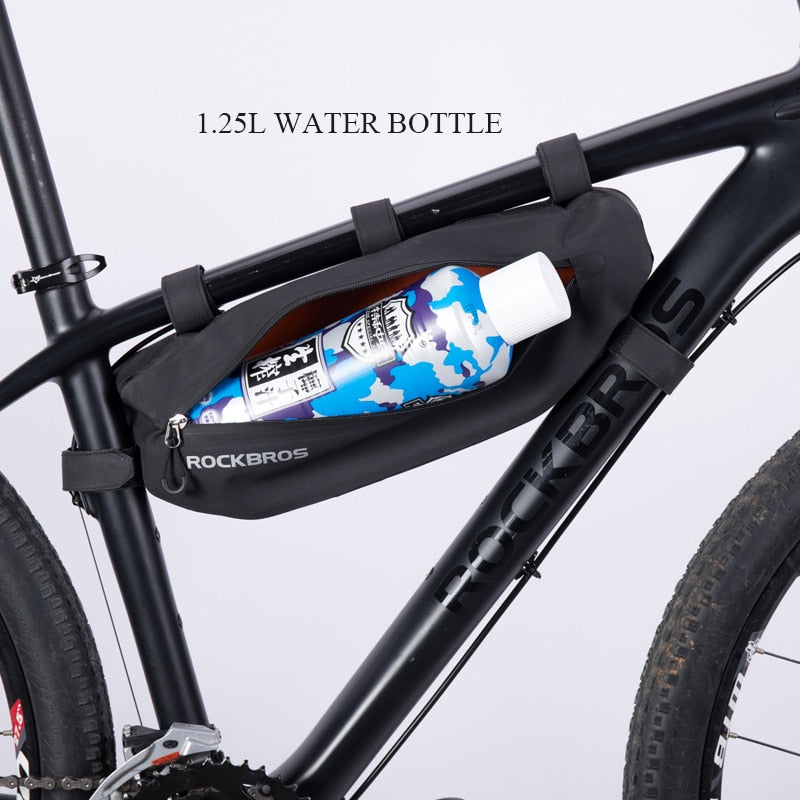 Cycling Bicycle Bags Top Tube Front Frame Bag Waterproof MTB Road Triangle Pannier Dirt-resistant
