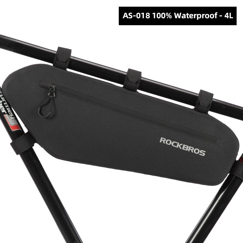 Cycling Bicycle Bags Top Tube Front Frame Bag Waterproof MTB Road Triangle Pannier Dirt-resistant