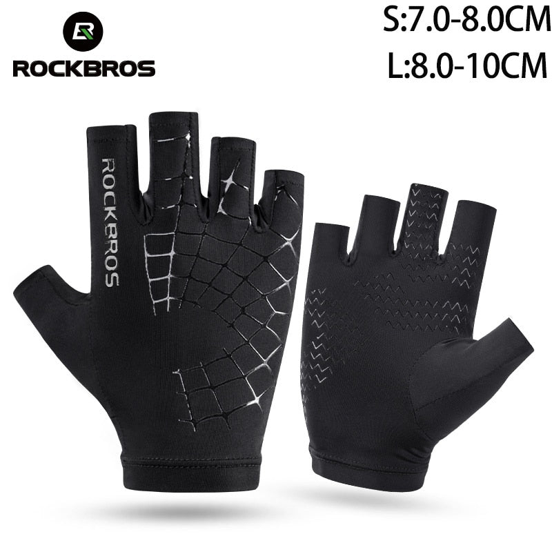Cycling Bike Gloves Touch Screen Breathable Anti-slip Elasticity Gloves