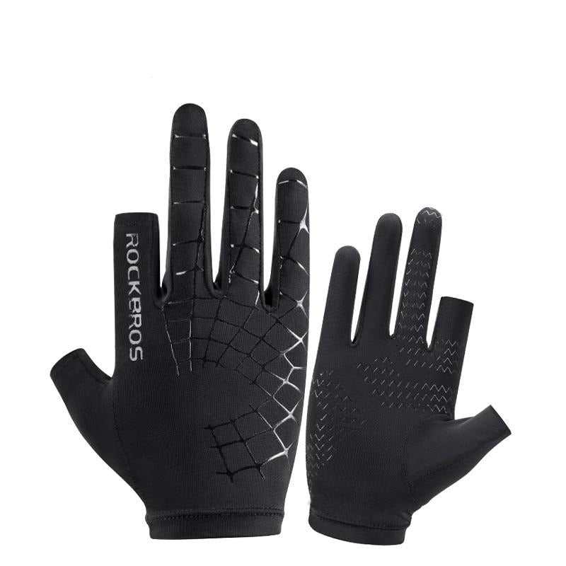 Cycling Bike Gloves Touch Screen Breathable Anti-slip Elasticity Gloves