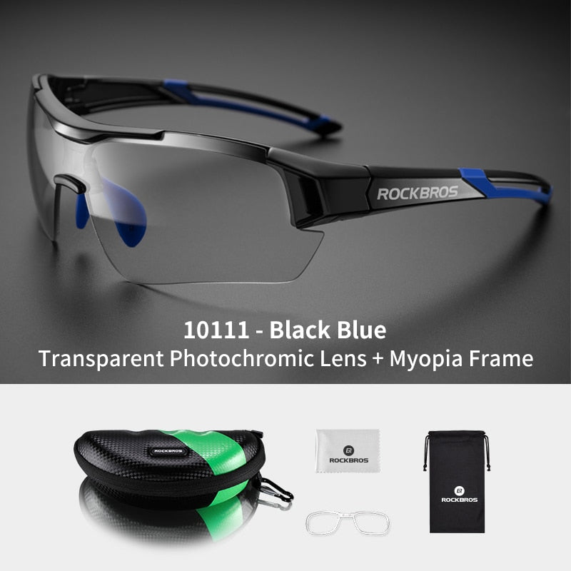Cycling Glasses Photochromic Bicycle Sports Sunglasses Men Women UV400 MTB Road Bike