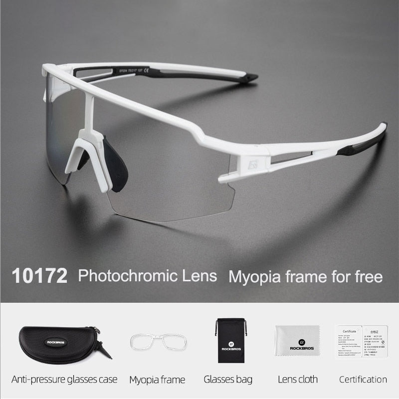 Cycling Glasses Photochromic Bicycle Sports Sunglasses Men Women UV400 MTB Road Bike