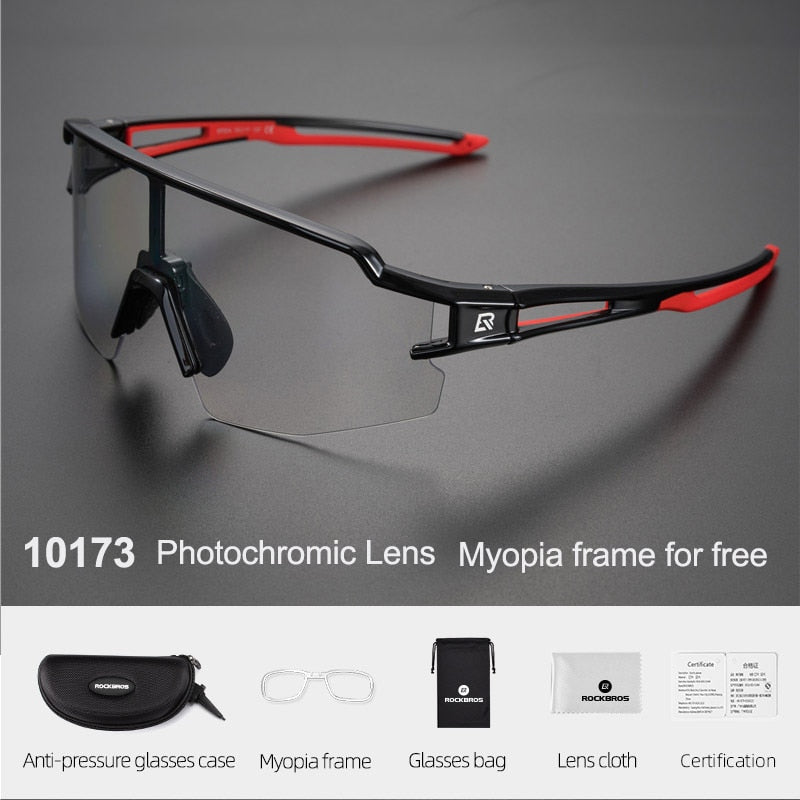 Cycling Glasses Photochromic Bicycle Sports Sunglasses Men Women UV400 MTB Road Bike