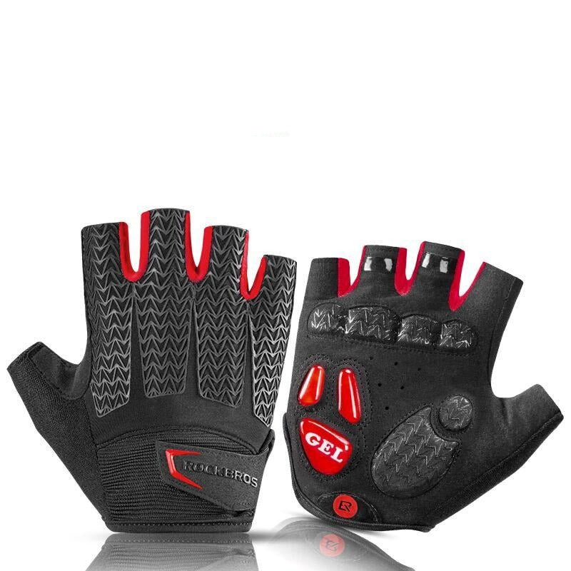 Cycling Gloves Half Finger Shockproof Wear Resistant Breathable MTB Road Bicycle Gloves