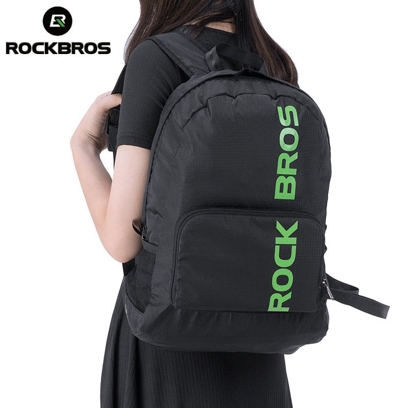 Portable Sports Backpack Rainproof Foldable Bags Hiking Cycling Bicycle Bike Bags Package Travel Bag