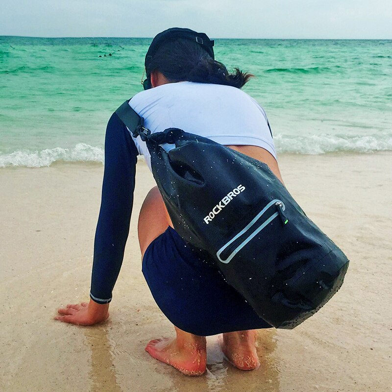 Swimming Bag Beach Waterproof Bucket Bag Shoulder Bag Floating Diving Outdoor Storage Bag 20L