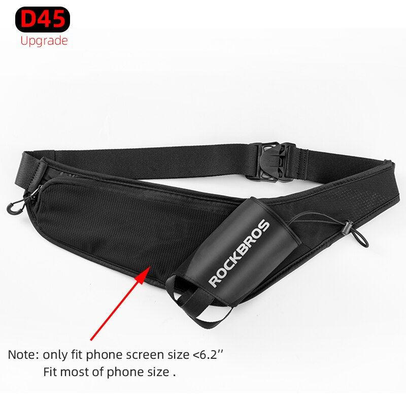 Water Bottle Bag Cycling Running Hiking Kettle Bag Mobile Phone Pocket Change Bag