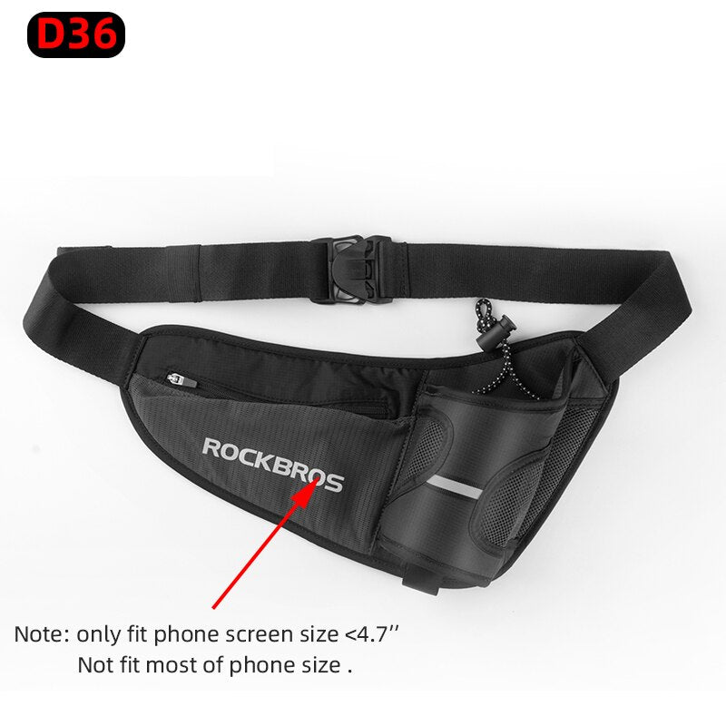 Water Bottle Bag Cycling Running Hiking Kettle Bag Mobile Phone Pocket Change Bag