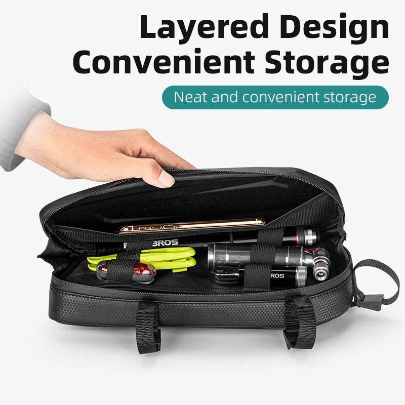 Waterproof Motorcycle Triangle Bag Bicycle Bag Large Capacity Bicycle Saddle Bag