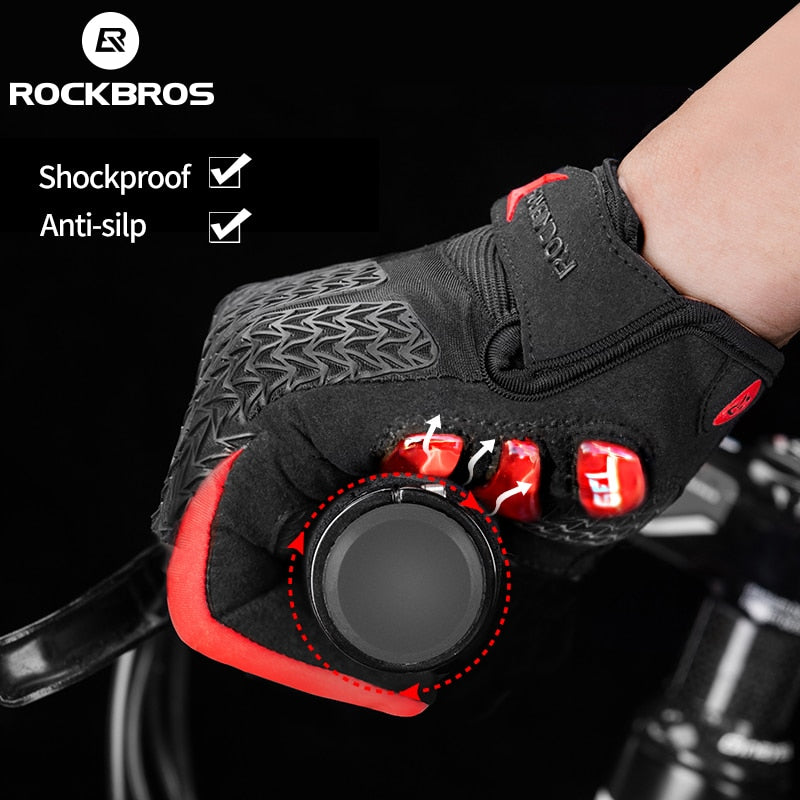 Windproof Cycling Gloves Touch Screen Riding MTB Bike Bicycle Gloves Thermal Gloves