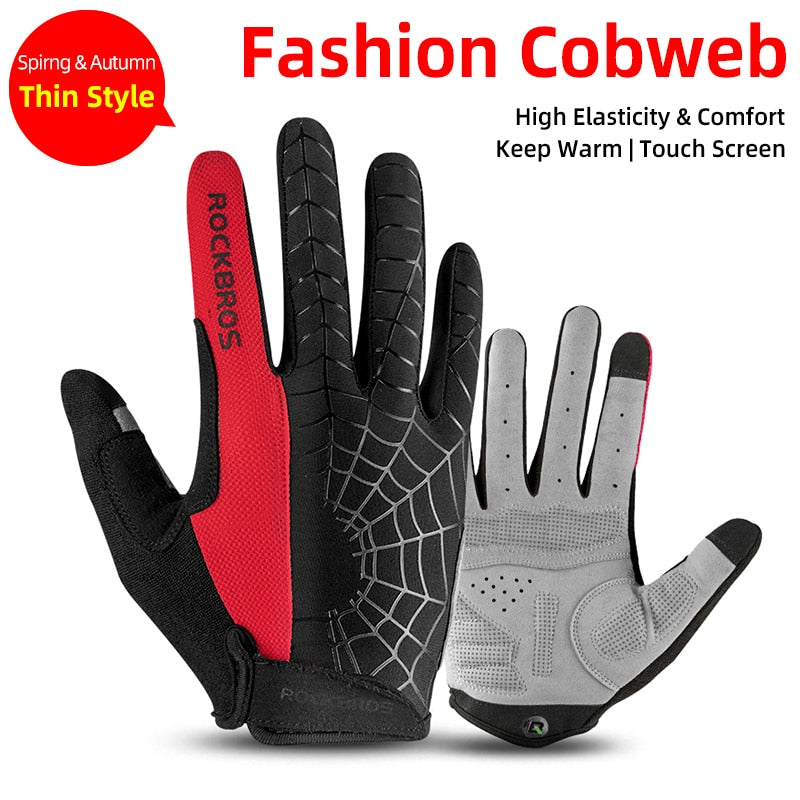 Windproof Cycling Gloves Touch Screen Riding MTB Bike Bicycle Gloves Thermal Gloves