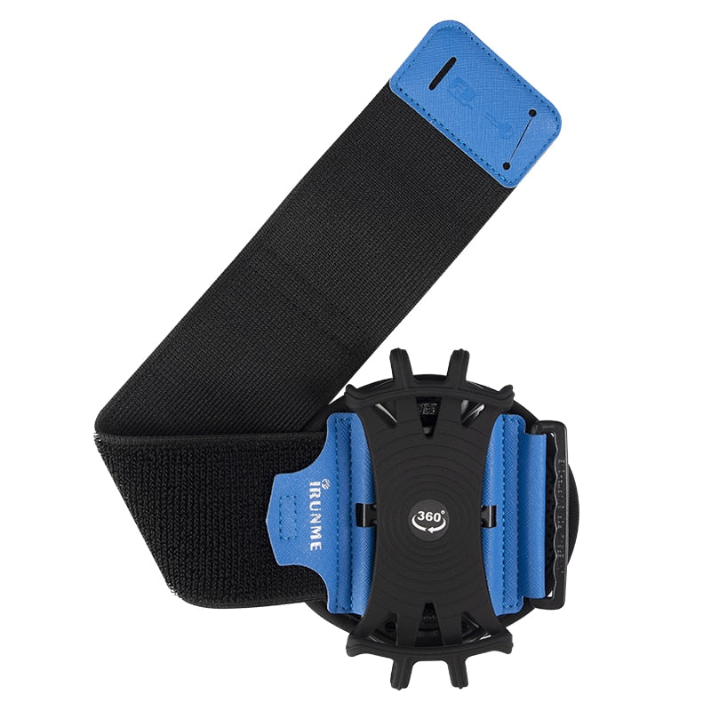 Removable Rotating Phone Wristband Arm Phone Mount - 360° Rotation and Detachable