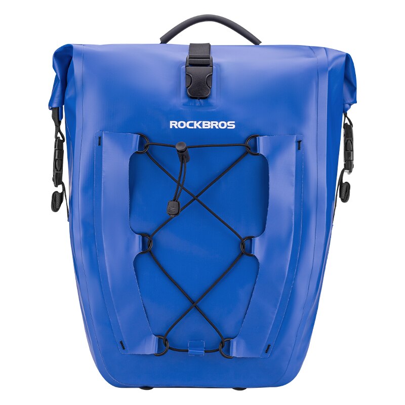 Waterproof Bike Bag 25L Travel Cycling Bag Basket Bicycle Rear Rack Tail Seat Bicycle Bags