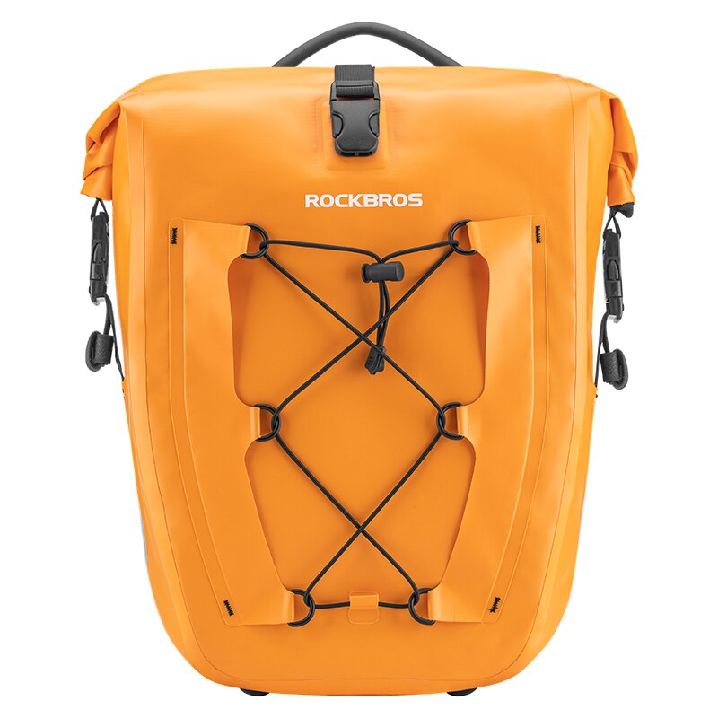 Waterproof Bike Bag 25L Travel Cycling Bag Basket Bicycle Rear Rack Tail Seat Bicycle Bags