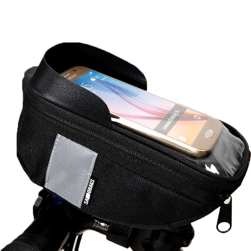 Roswheel Sahoo 112003 Cycling Bicycle Bike Head Tube Handlebar Cell Mobile Phone Bag Case Holder