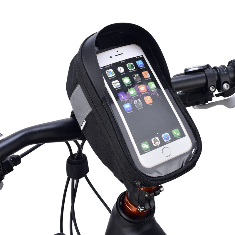 Roswheel Sahoo 112003 Cycling Bicycle Bike Head Tube Handlebar Cell Mobile Phone Bag Case Holder