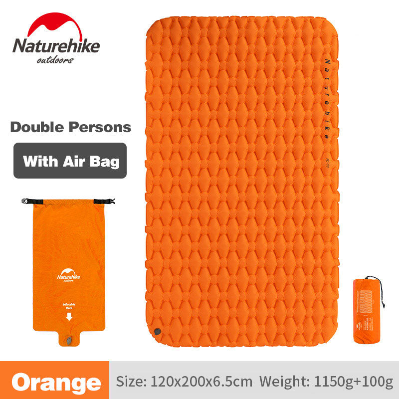 Naturehike Outdoor Camping Mat Inflatable Bag Inflatable Tent Sleeping Pad Ultralight Portable