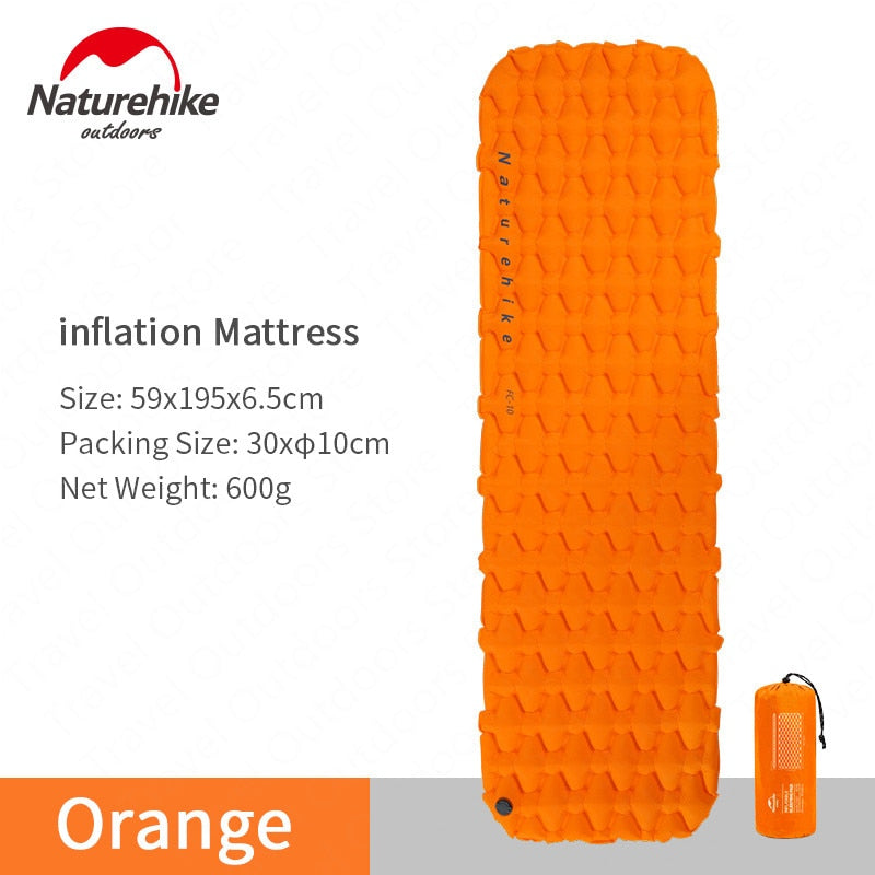 Naturehike Outdoor Camping Mat Inflatable Bag Inflatable Tent Sleeping Pad Ultralight Portable