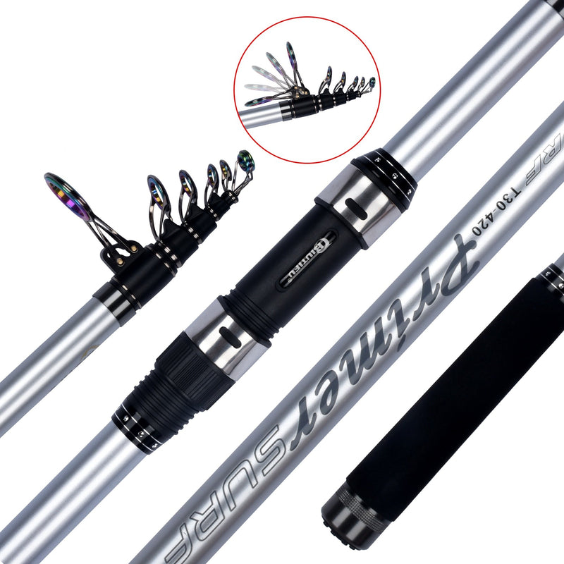 Surf Rod 5.3/5.0/4.5/4.2/4.05/3.9m Telescopic Fishing Travel Spinning