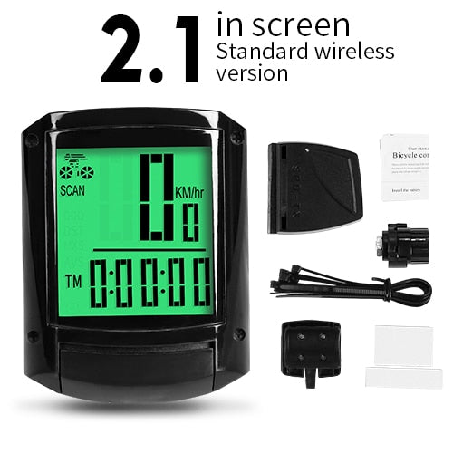 INBIKE Waterproof Bicycle Computer Wireless & Wired MTB Bike Cycling Odometer Speedometer Watch