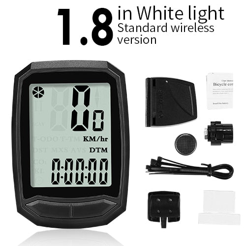 INBIKE Waterproof Bicycle Computer Wireless & Wired MTB Bike Cycling Odometer Speedometer Watch