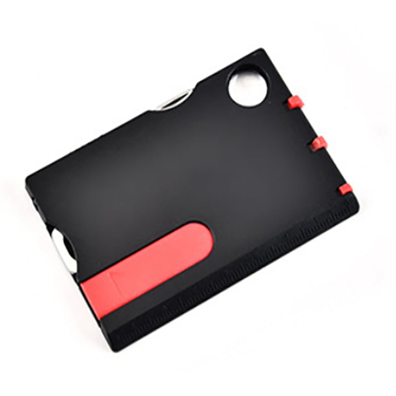 10 In 1 Pocket Credit Card Portable Multi Tools Outdoor Survival Camping Equipment 1 Box