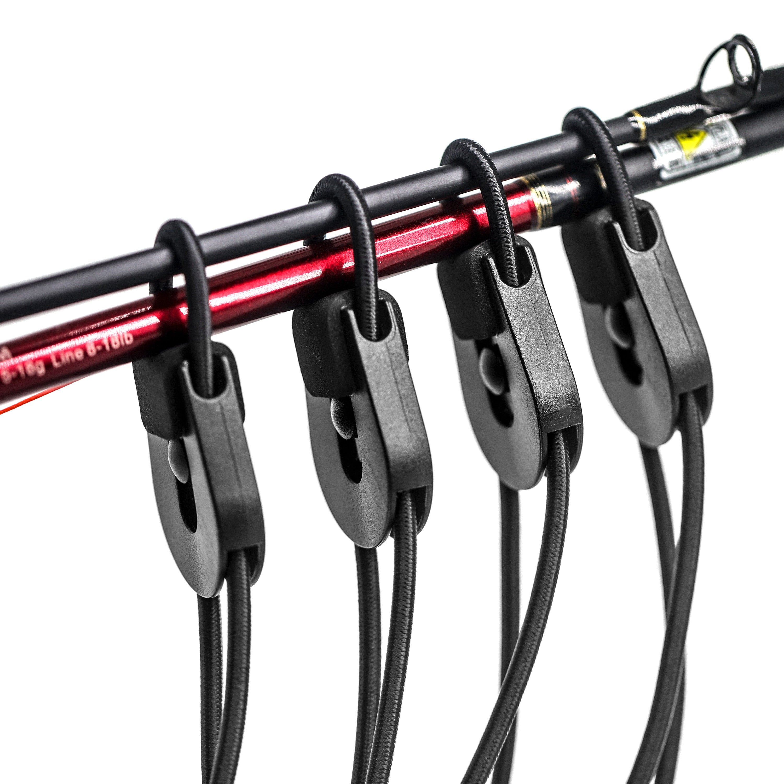 Quick Rod Tie Straps Fishing Rod Bungee Leash Pole Ultimate Ties Organizer Reusable Butler