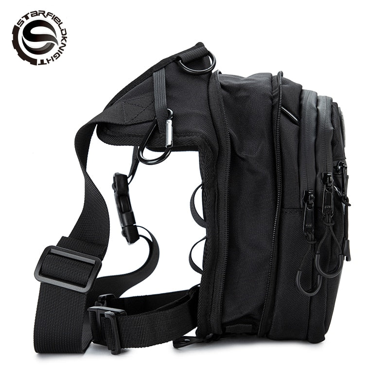 SFK Oxford cloth waterproof leg bag waist bag straddle bag motorcycle riding outdoor sports portable