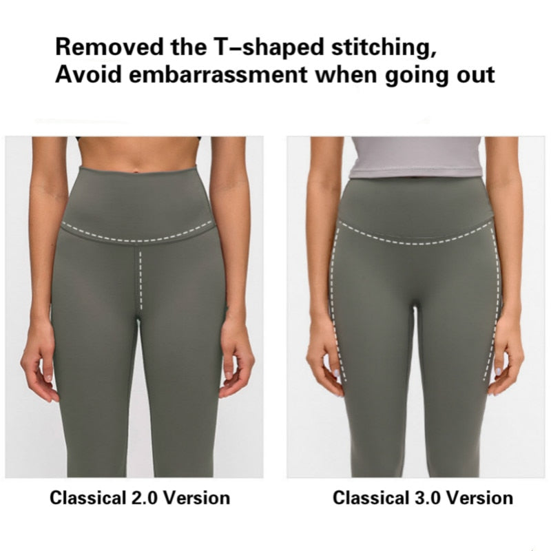 SHINBENE Classical 3.0 Buttery-soft Naked-feel Workout Gym Yoga Pants Women Squat Proof High Waist