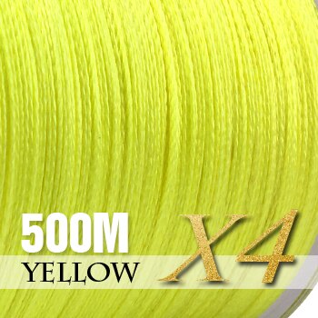 SIECHI PE Braided Fishing Line Multifilament 500M 8 Strands Cord Carp Fishing Lines For Saltwater 20