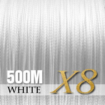 SIECHI PE Braided Fishing Line Multifilament 500M 8 Strands Cord Carp Fishing Lines For Saltwater 20