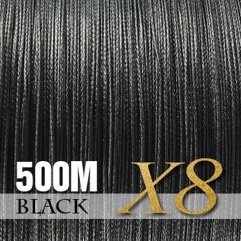 SIECHI PE Braided Fishing Line Multifilament 500M 8 Strands Cord Carp Fishing Lines For Saltwater 20