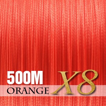 SIECHI PE Braided Fishing Line Multifilament 500M 8 Strands Cord Carp Fishing Lines For Saltwater 20