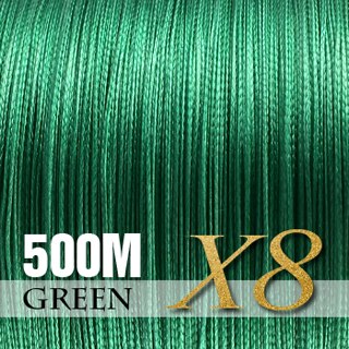 SIECHI PE Braided Fishing Line Multifilament 500M 8 Strands Cord Carp Fishing Lines For Saltwater 20