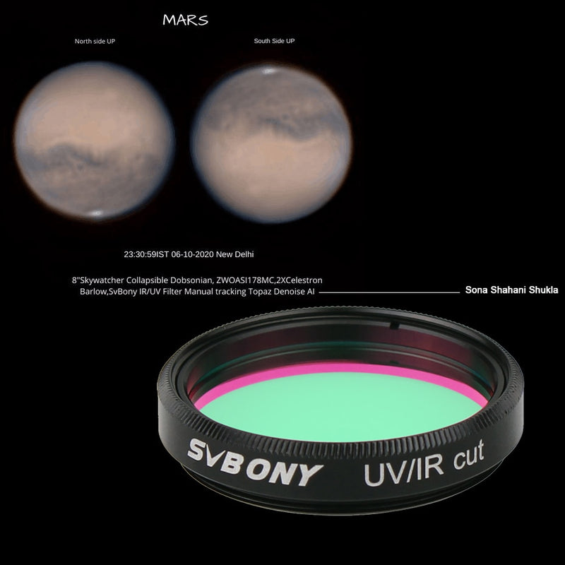 1.25'' Filter UV/IR Cut Telescope Optics Infra Red Filter CCD Camera Astronomy Monocular Binoculars