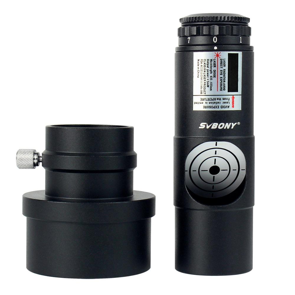 1.25" Telescope Collimator 2" Adapter of Reflector Telescope Newtonian SCA Laser Collimation