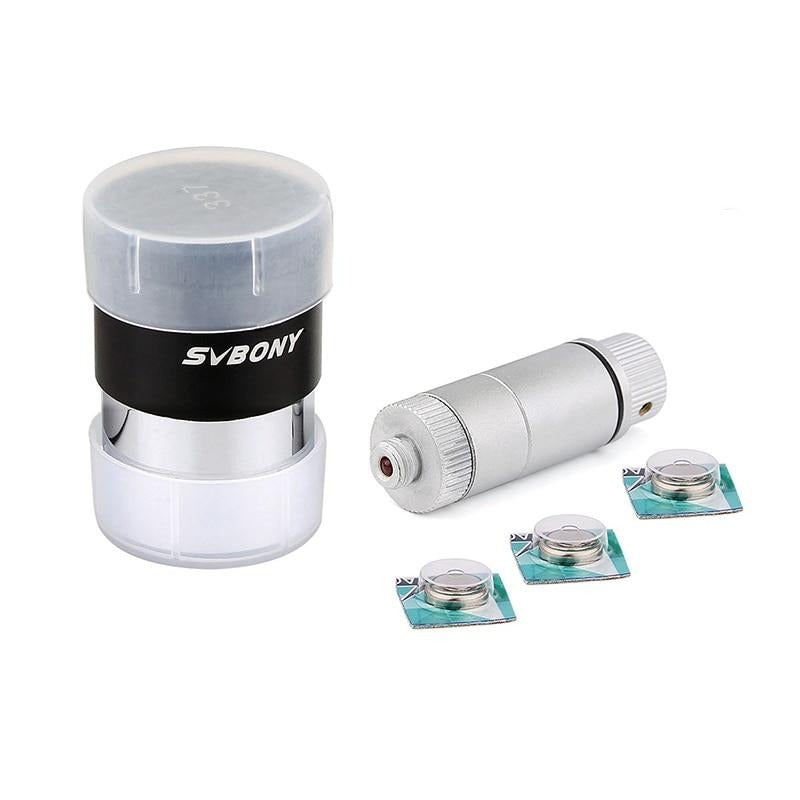 Reticle Eyepiece 1.25 inches Illuminated Eyepiece 12.5mm Double-line Crosshair LED Illuminator