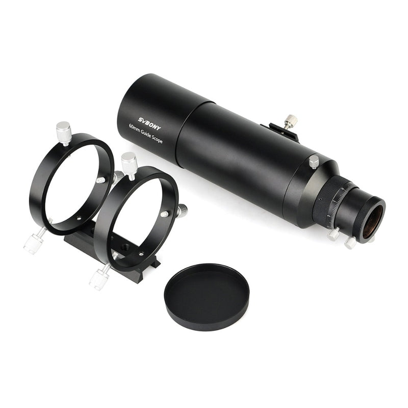 SV106 60mm/240mm Compact Deluxe Guide Scope Finderscope w/1.25" Double Helical Focuse