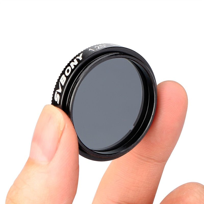 SV139 1.25" ND4 ND8 ND16 ND1000 Neutral Density Filter for Telescope Eyepiece Reduce Moon Surfaces