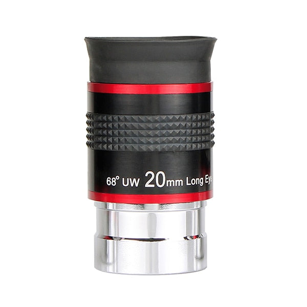 Telescope Eyepiece FMC 1.25" 68 Degree Ultra Wide Angle 6mm 9mm 15m 20mm Monocular Eyepiece