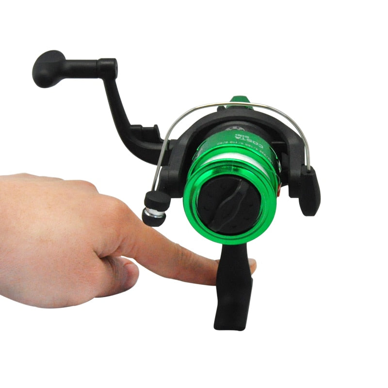 Saltwater Ultralight Spinning Reel "S" Curve Oscillating System 5.2:1 200F Spinning Fishing Reel Carp Large Diamerer Line Roller