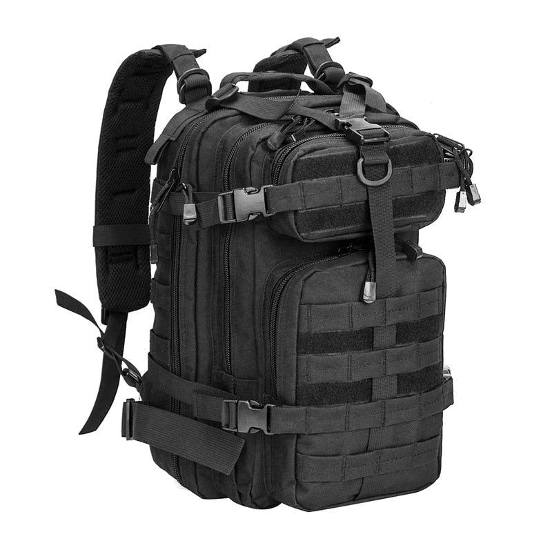 Men Army Military Tactical Backpack 1000D Polyester 3P Softback Outdoor Waterproof Rucksack