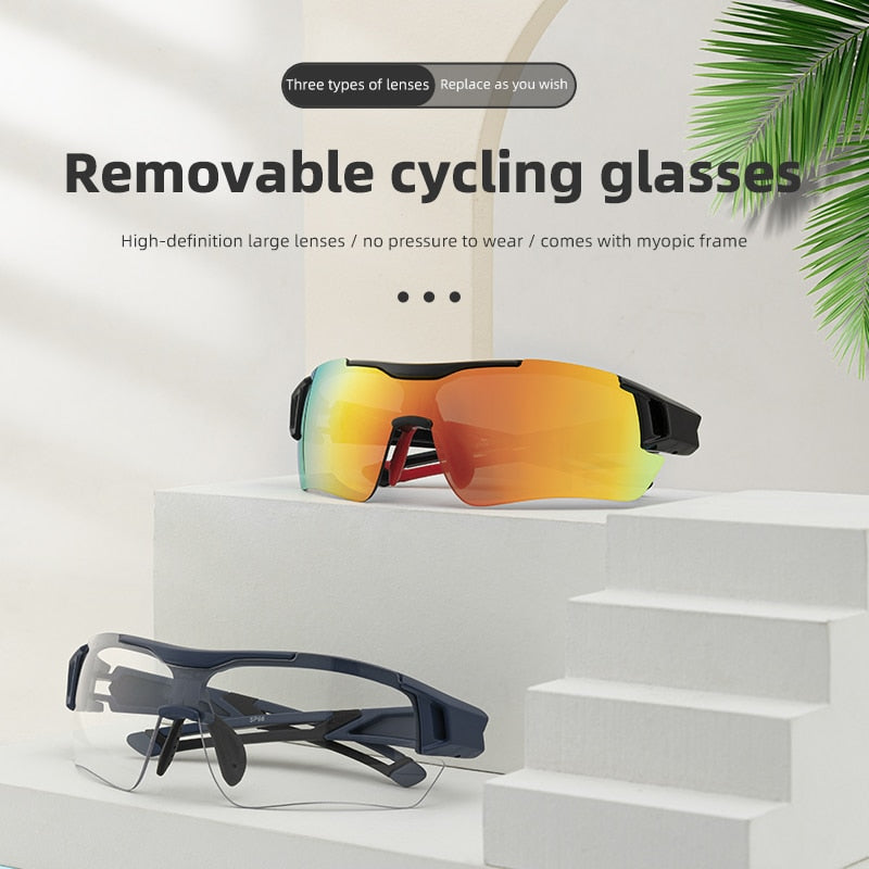 RockBros Cycling Glasses Outdoor Sports Polarized Bicycle Sunglasses Bike Glasses Goggles