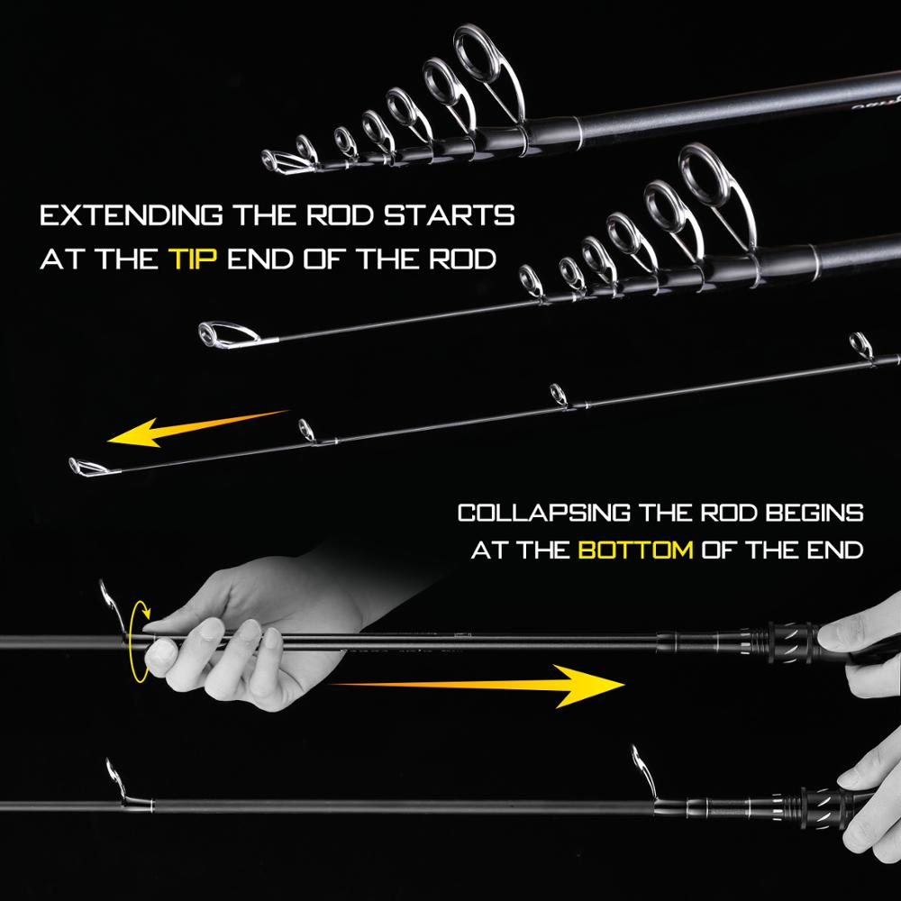 Sange II Lure Fishing Rod 2.1M 2.4M M Power 7-25g Carbon Material Casting Spinning Rod with EVA Grip